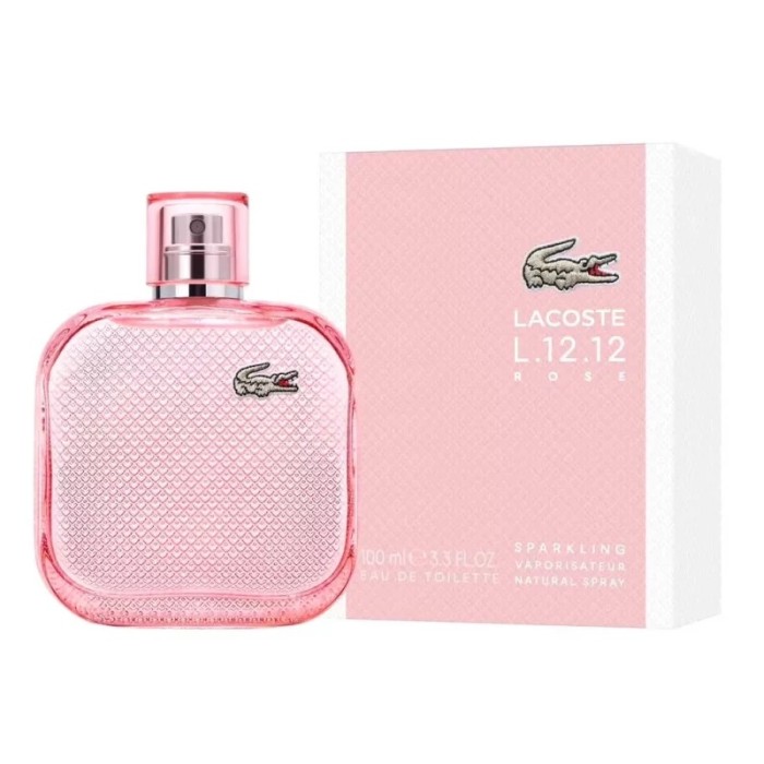 Lacoste L.12.12 Rose Sparkling Kadın Parfüm Edt 100 Ml - 2