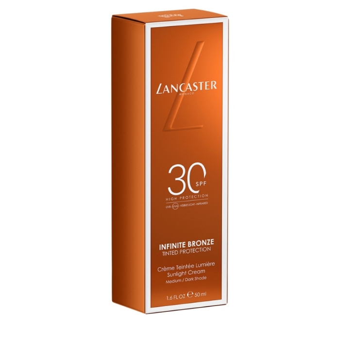 Lancaster Infinite Bronze Sunlight Cream Spf30 Medium Dark 50 Ml - 2