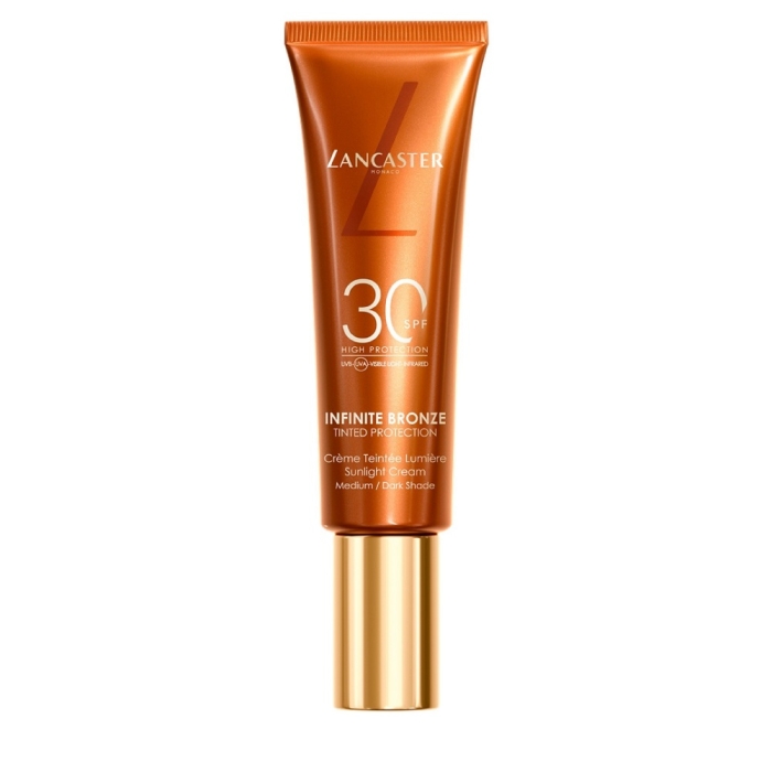 Lancaster Infinite Bronze Sunlight Cream Spf30 Medium Dark 50 Ml - 1