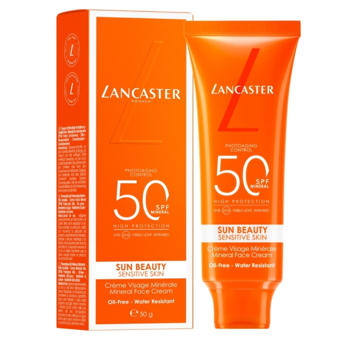 Lancaster Sun Beauty Sensitive Mineral Face Cream Spf50 50 Ml - 2