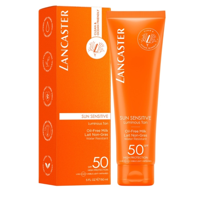 Lancaster Sun Sensitive Oil Free Milk Spf50 150 Ml - 1