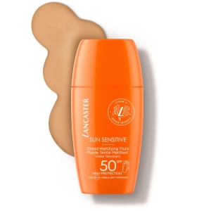 Lancaster Sun Sensitive Tinted Mattifying Fluid Spf50 30 Ml - Lancaster Sun