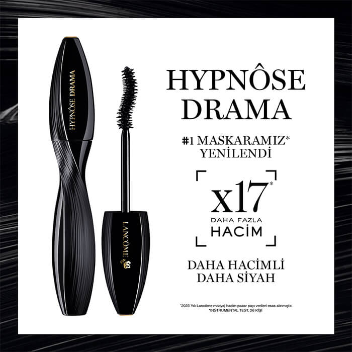 Lancome Hypnôse Drama Maskara 01 Black - 2