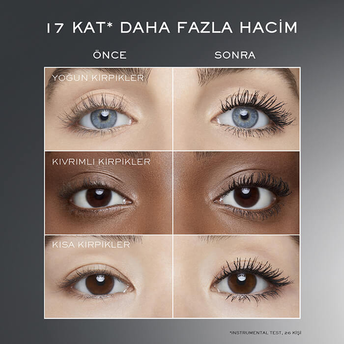 Lancome Hypnôse Drama Maskara 01 Black - 3