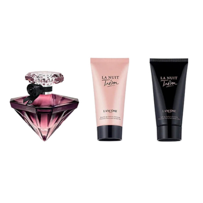 Lancome La Nuit Trésor Kadın Parfüm Edp 50 Ml + Body Lotion 50 Ml + Shower Gel 50 Ml Set - 2