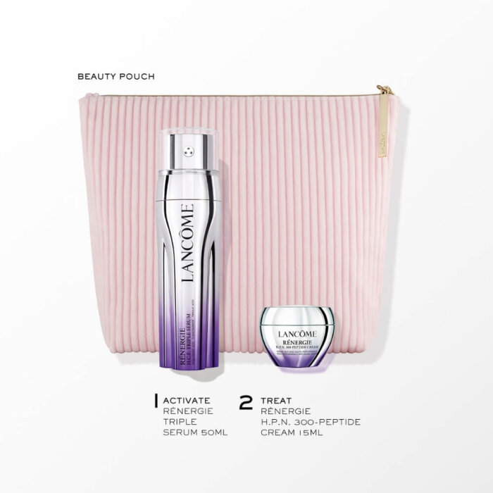 Lancome Renergie Triple Serum 50 Ml + Renergie H.P.N-300 Peptide Cream 15 Ml Set - 2