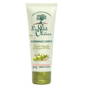 Le Petit Oliver - Le Petit Olivier Poudre Naturelle de Noyaux d'Olive Gommage Corps 200 Ml
