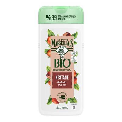 Le Petit Marseillais Bio Organic Kestane Besleyici Duş Jeli 400 Ml - 1