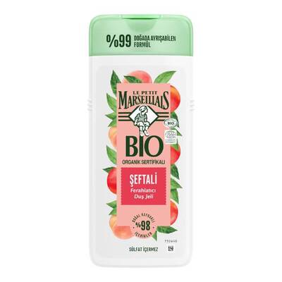 Le Petit Marseillais Bio Organic Şeftali Ferahlatıcı Duş Jeli 400 Ml