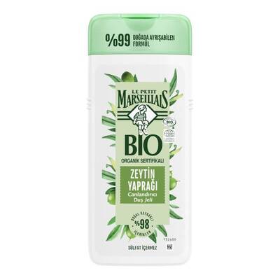 Le Petit Marseillais Bio Organic Zeytin Yaprağı Duş Jeli 400 Ml - 1