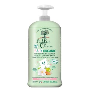 Le Petit Olivier Baby Face&Body Gentle Cleansing Water 750 Ml - Le Petit Olivier