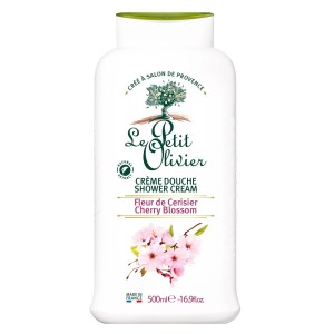 Le Petit Olivier Cherry Blossom Shower Cream 500 Ml - Le Petit Olivier