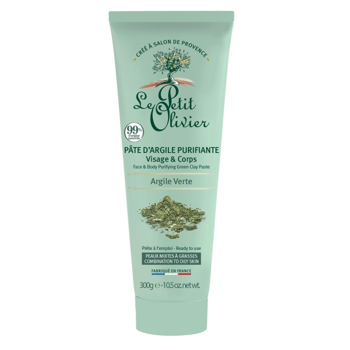 Le Petit Olivier Green Clay Plaste Argile Verte 300 Gr - 1