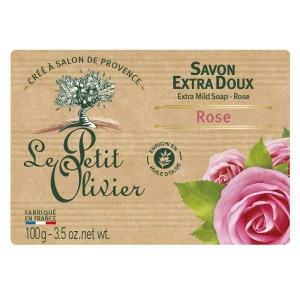 Le Petit Olivier Rose Soap 100 Gr - Le Petit Olivier