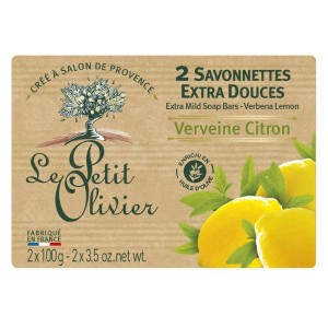 Le Petit Oliver - Le Petit Olivier Verbana Lemon Traditionnal Soaps 2x100 Gr