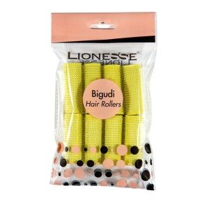 Lionesse Bigudi 1111 Sarı 8'li Paket - Lionesse