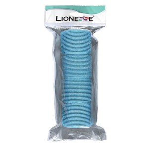 Lionesse Bigudi 1115 Süngerli Mavi 4'lü Paket - Lionesse