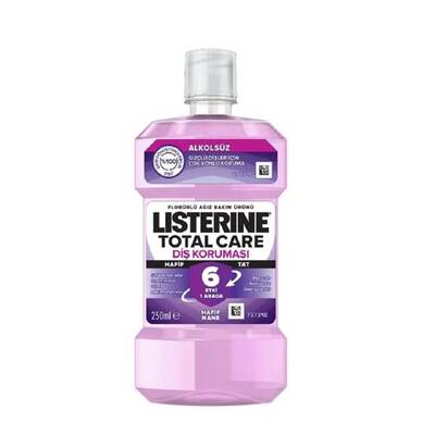 Listerine Ağız Gargara Total Care Hafif Tat 250 Ml - 1