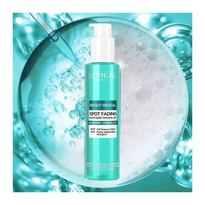 L'Oréal Paris Bright Reveal Cilt Kusuru İzi Karşıtı, Serum İçerikli Temizleme Jeli Niasinamid+Salisilik Asit 150 Ml - 7