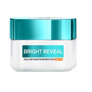 L'Oréal Paris Bright Reveal Koyu Leke Karşıtı, Cilt Tonu Eşitleyici Spf50 Nemlendirici Krem Niasinamid 50 Ml - Loreal Paris Cilt