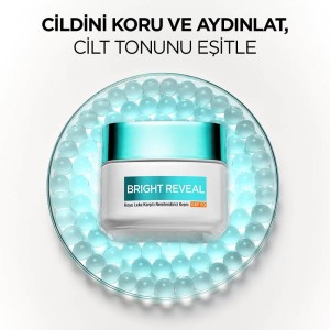 L'Oréal Paris Bright Reveal Koyu Leke Karşıtı, Cilt Tonu Eşitleyici Spf50 Nemlendirici Krem Niasinamid 50 Ml - 3