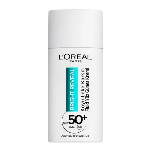 L'Oréal Paris Bright Reveal Spf 50+ Koyu Leke Karşıtı Fluid Günlük Yüz Güneş Kremi 50 Ml - Loreal Paris Cilt