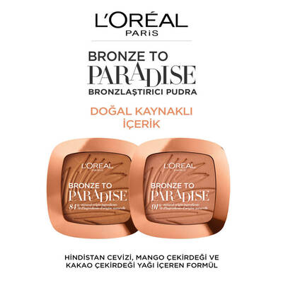 L'Oréal Paris Bronze To Paradise Mat Bronzlaştırıcı Pudra 02 Baby - 3