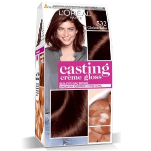 Loreal Paris Saç Boyası - L'Oréal Paris Casting Crème Gloss Saç Boyası 532 Çikolatalı Kahve