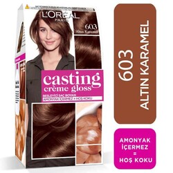 Loreal Paris Saç Boyası - L'Oréal Paris Casting Crème Gloss Saç Boyası 603 Altın Karamel