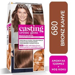 Loreal Paris Saç Boyası - L'Oréal Paris Casting Crème Gloss Saç Boyası 680 Bronz Kahve