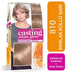 Loreal Paris Saç Boyası - L'Oréal Paris Casting Crème Gloss Saç Boyası 810 Parlak Küllü Sarı