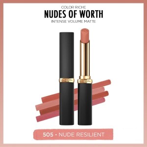 L'Oréal Paris Color Riche Intense Volume Mat Ruj 505 Le Nude Resilient - 2