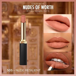 L'Oréal Paris Color Riche Intense Volume Mat Ruj 505 Le Nude Resilient - 3
