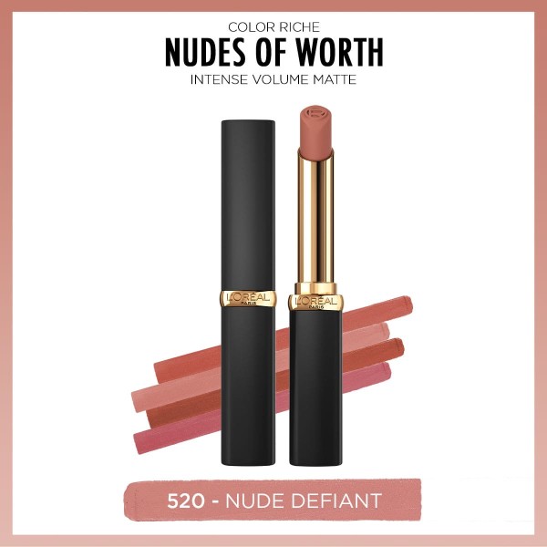 L'Oréal Paris Color Riche Intense Volume Matte Ruj 520 Nude Defiant - 2