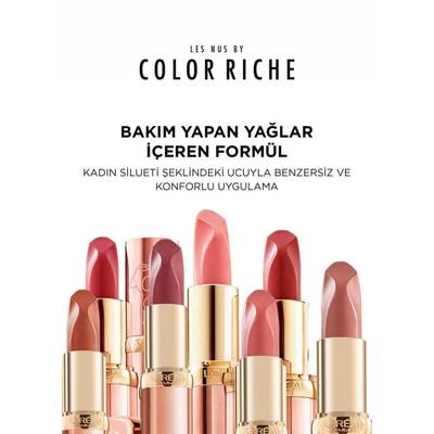 L'Oréal Paris Color Riche Les Nus Ruj 176 Irreverent