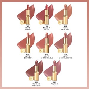 L'Oréal Paris Color Riche Saten Bitişli Ruj 540 Nude Unstoppable - 5