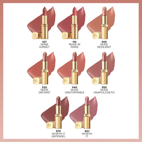 L'Oréal Paris Color Riche Saten Bitişli Ruj 540 Nude Unstoppable - 5