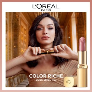 L'Oréal Paris Color Riche Saten Bitişli Ruj 540 Nude Unstoppable - 6