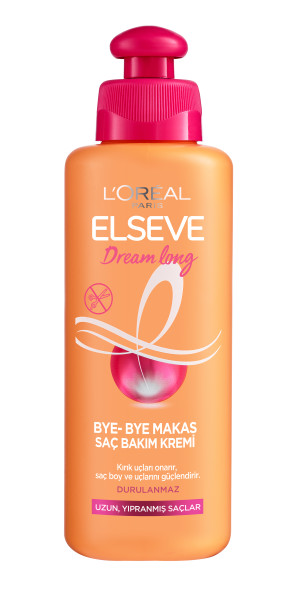 L'Oréal Paris Elseve Dream Long Bye Bye Makas Saç Bakım Kremi 200 Ml - 1