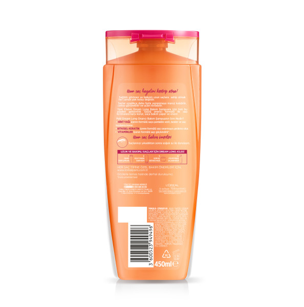 L'Oréal Paris Elseve Dream Long Onarıcı Bakım Şampuanı 450 Ml - 2