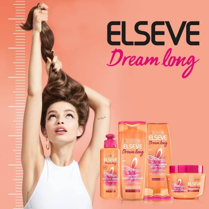 L'Oréal Paris Elseve Dream Long Şampuan 360 Ml+Saç Kremi 175 Ml Set - 3
