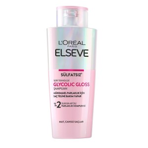 L'Oréal Paris Elseve Glycolic Gloss Mükemmel Parlaklık için Bakım Yapan Şampuan 200 Ml - Loreal Paris Elseve