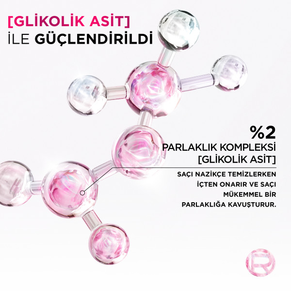 L'Oréal Paris Elseve Glycolic Gloss Mükemmel Parlaklık için Bakım Yapan Şampuan 200 Ml - 3