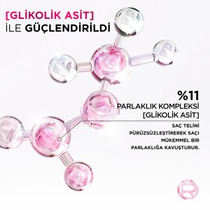 L'Oréal Paris Elseve Glycolic Gloss Mükemmel Parlaklık için Pürüzsüzleştirici Saç Kremi 150 Ml - 3