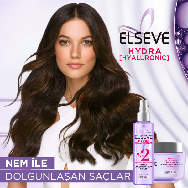 L'Oréal Paris Elseve Hyaluronic 72 Saat Nem ile Dolgunlaştıran Maske 300 Ml - 3