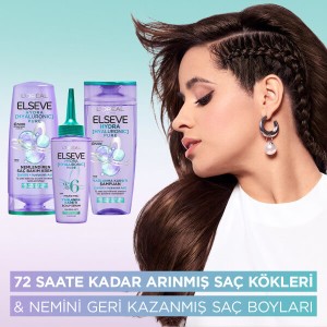 L'Oréal Paris Elseve Hydra Hyaluron Yağlanma Karşıtı Nemlendirici Saç Kremi 250 Ml - 4