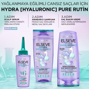 L'Oréal Paris Elseve Hydra Hyaluron Yağlanma Karşıtı Nemlendirici Saç Kremi 250 Ml - 7