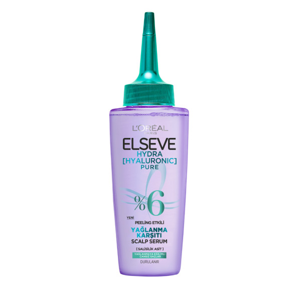 L'Oréal Paris Elseve Hydra Hyaluron Yağlanma Karşıtı Peeling Etkili Saç Derisi Serumu 102 Ml - 1