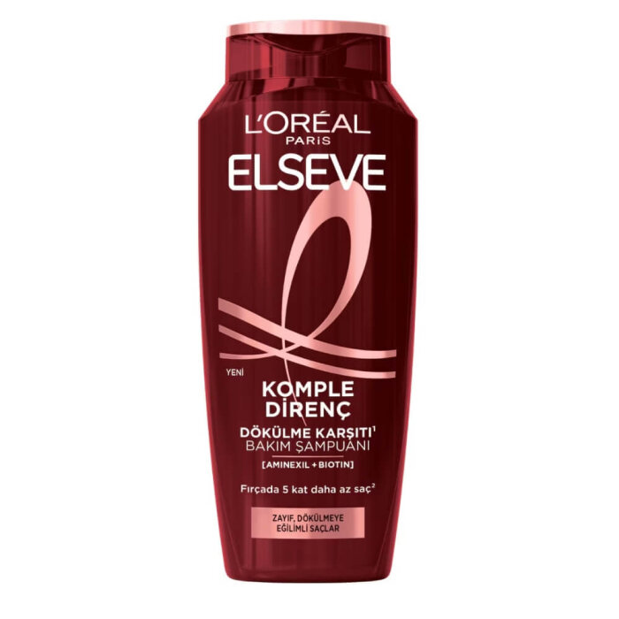 L'Oréal Paris Elseve Komple Direnç Dökülme Karşıtı Şampuan 300 Ml - 1