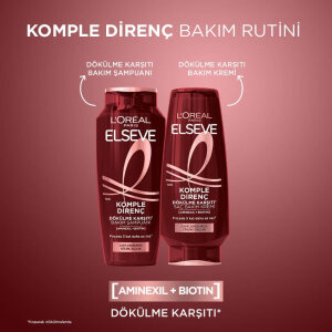 L'Oréal Paris Elseve Komple Direnç Dökülme Karşıtı Şampuan 300 Ml - 5